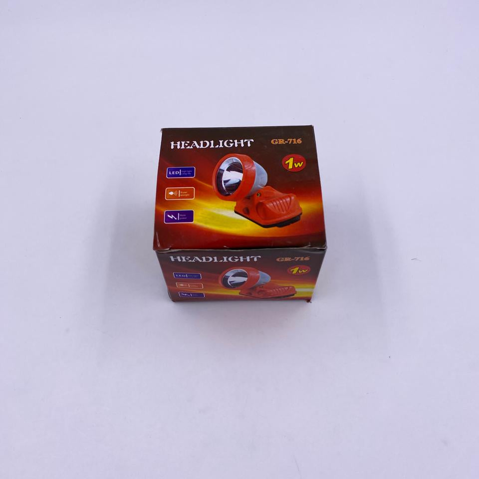 كشاف رأس يعمل بالبطاريات LED قوية