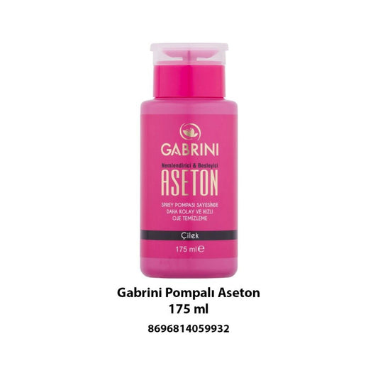 اسيتون جابريني175 مل بمضخة - رائحة الفراولة