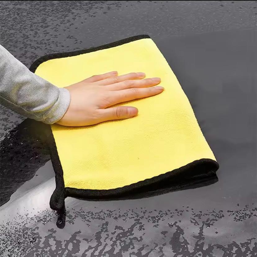 ممسحة تنظيف فايبر مزدوجة الطبقة