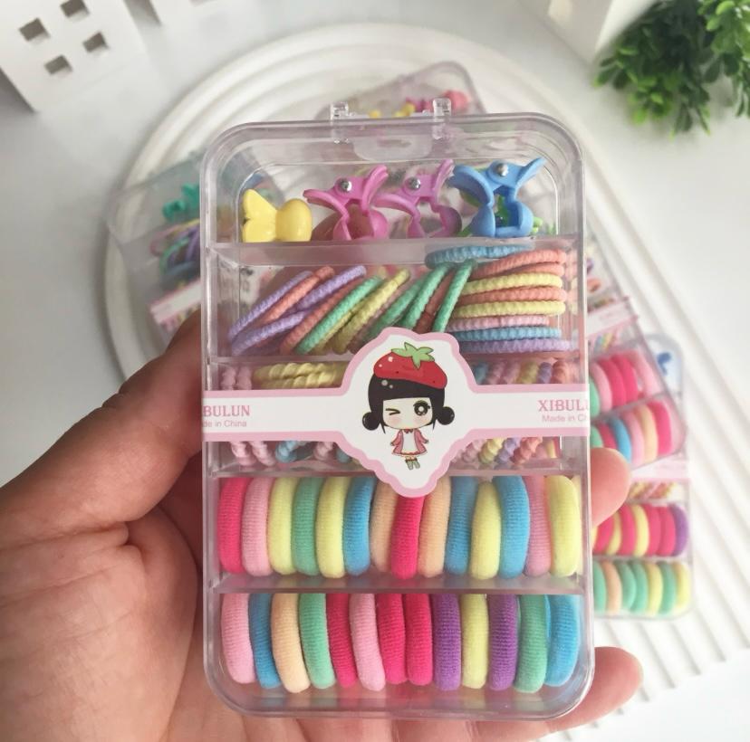 مجموعة بُكل وربطات شعر للأطفال