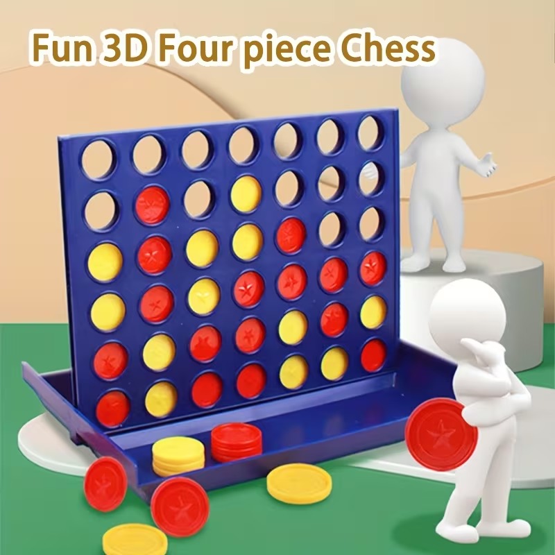 لعبة الألغاز العائلية 3 في 1 - تحدي الذكاء Connectوالإبداع