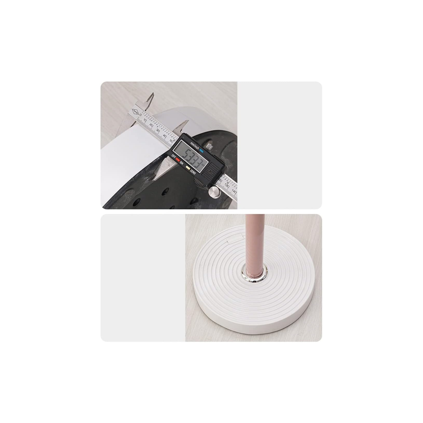 شماعة ملابس عاموديه موديرن بقاعدة رخام