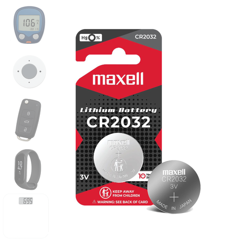 CR2032 بطارية ماكسل ليثيوم