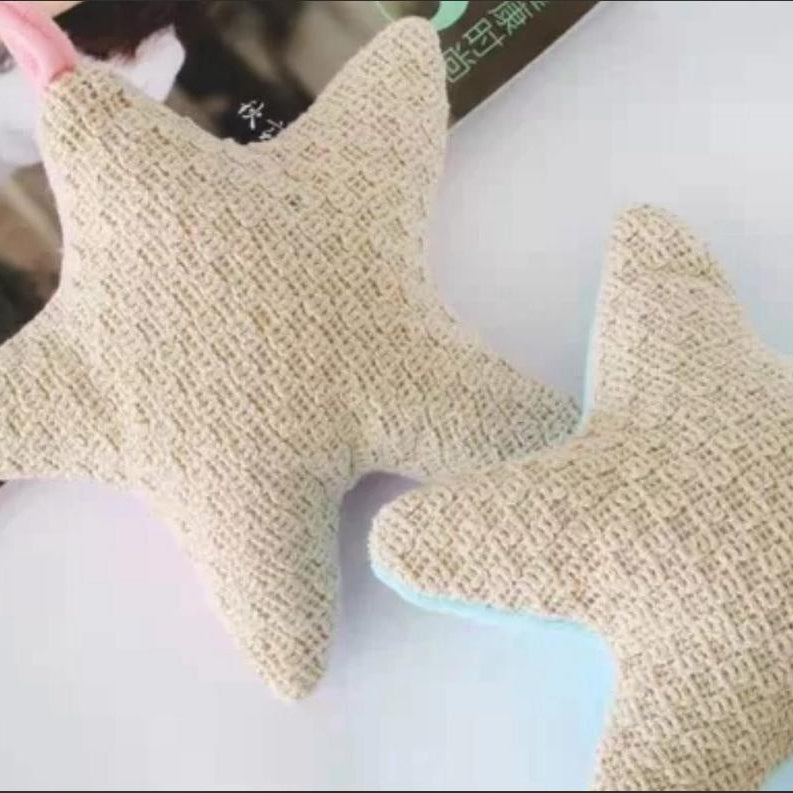 ليفة استحمام للأطفال بتصميم نجوم مبتسمة