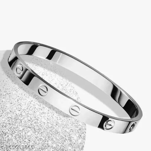 cartier اسواره معدنيه ثقيله بتصميم كلاسيكي