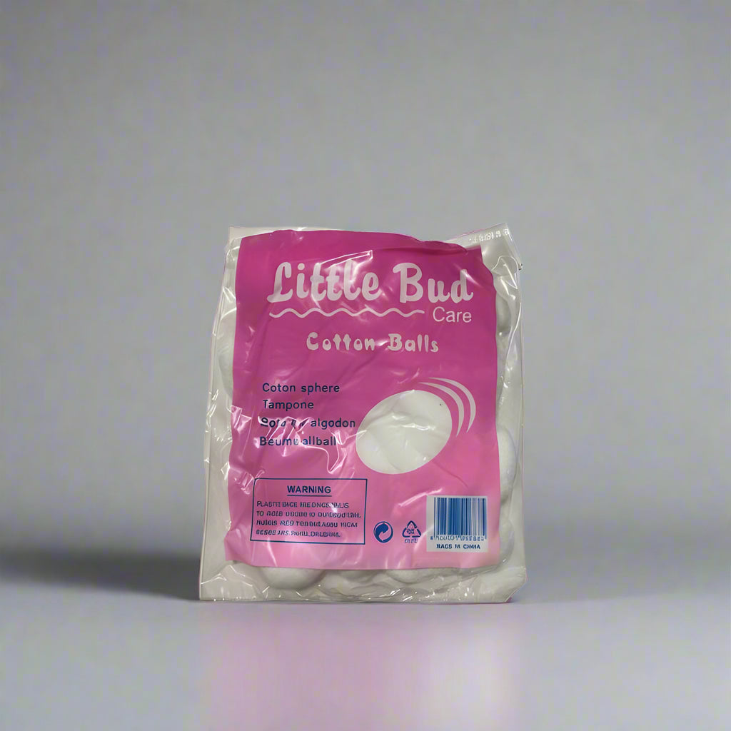 Little Bud Care مجموعة قطن مكياج
