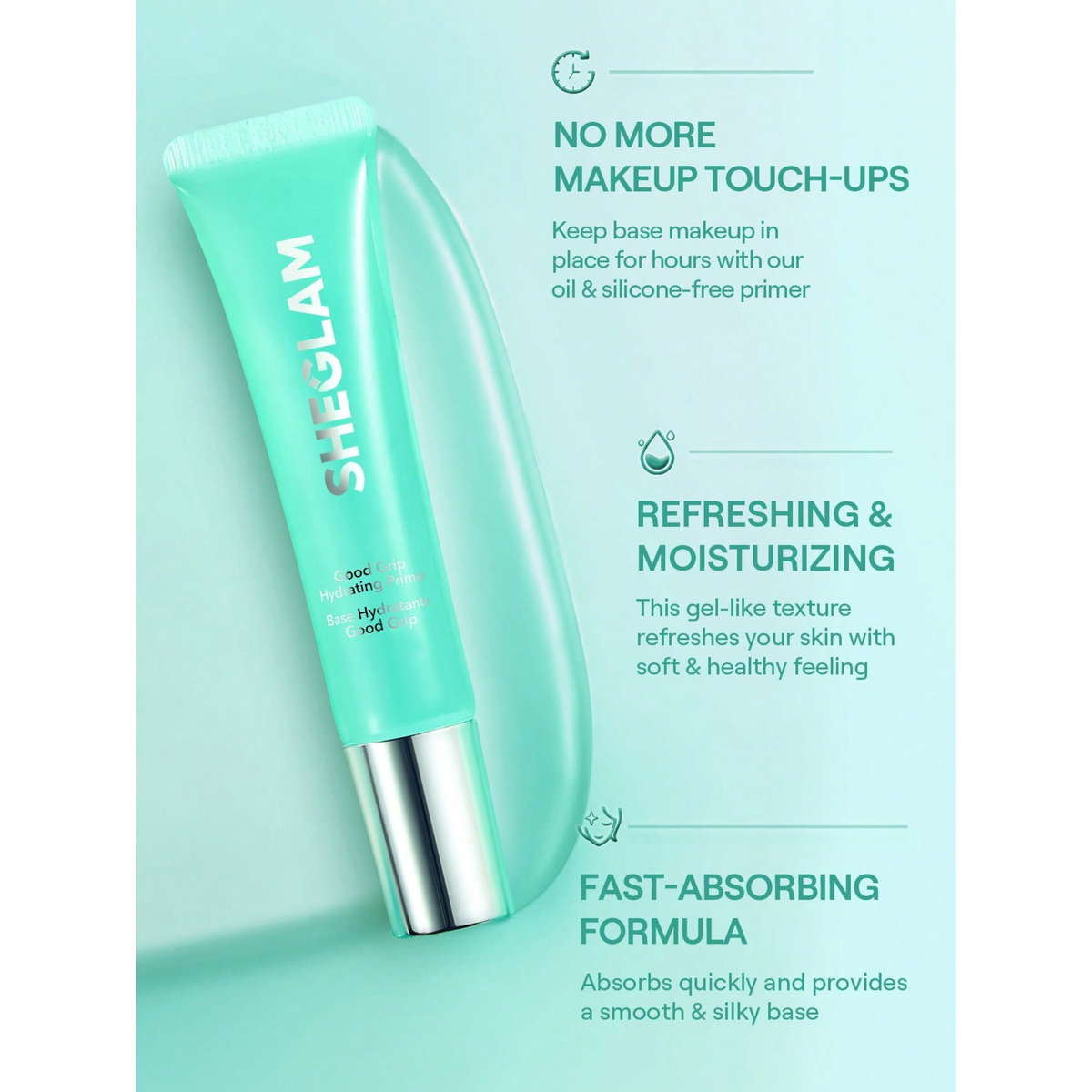 برايمر جود غريب المرطب والمثبت للمكياج SHEGLAM Good Grip – 15 مل
