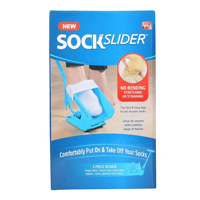 أداة مساعد لبس وخلع الجرابات بسهولة – Sock Slider بدون انحناء