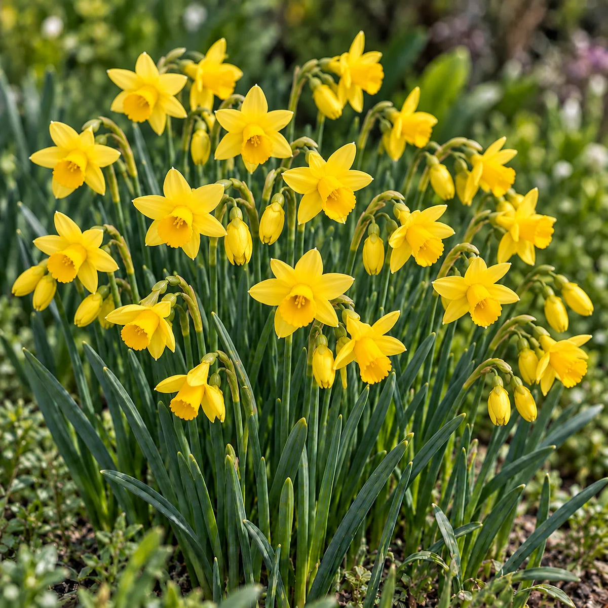 ابصال النرجس البوقي - Narcissus Trumpet Mixed