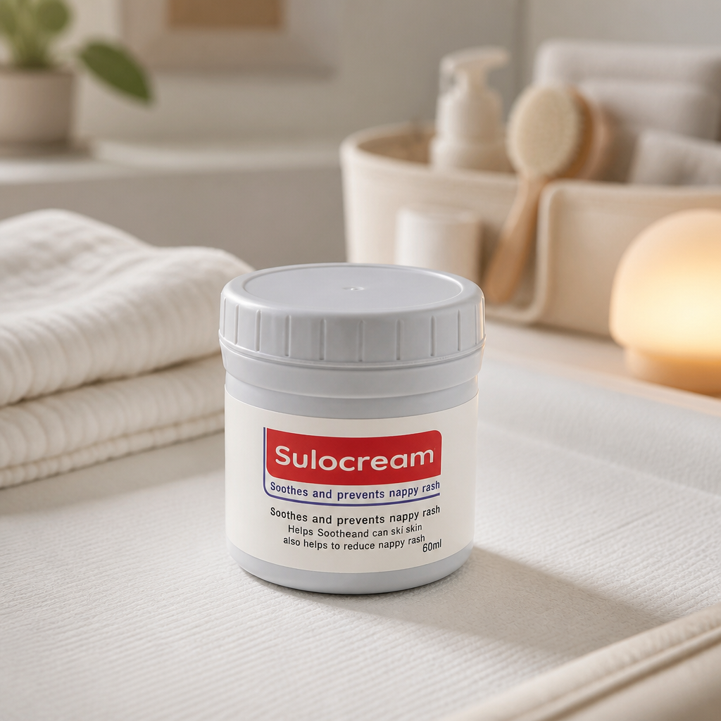 سولو كريم لعلاج ووقاية طفح الحفاض – 60 مل (Sulocream 60ml)