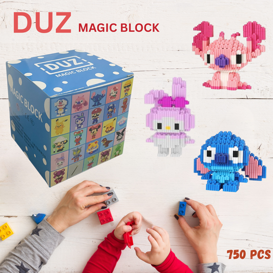 DUZ مكعبات بناء صغيرة Micro blocks عدت اشكال