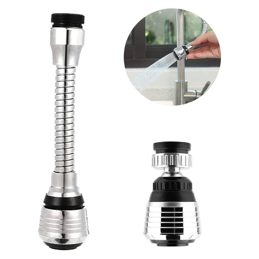 وصلة حنفية مرنة مع رأس رش موفر للمَي