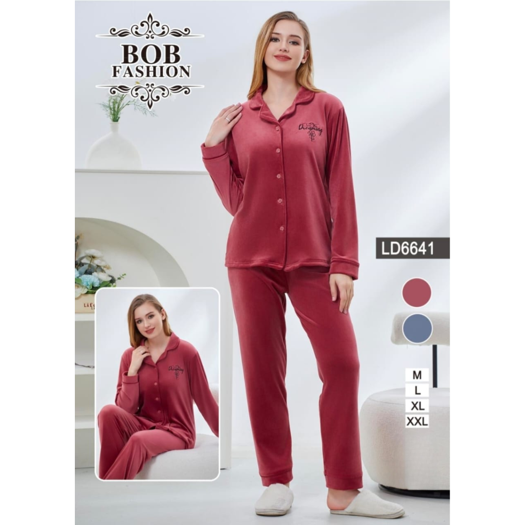بيجاما نسائية شتوية فرو مخمل – BOB Fashion