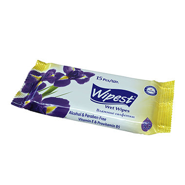 مناديل Wipest المبللة – 15 منديل