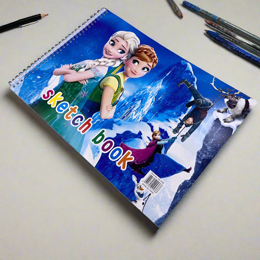 دفتر رسم بتصميم فروزن