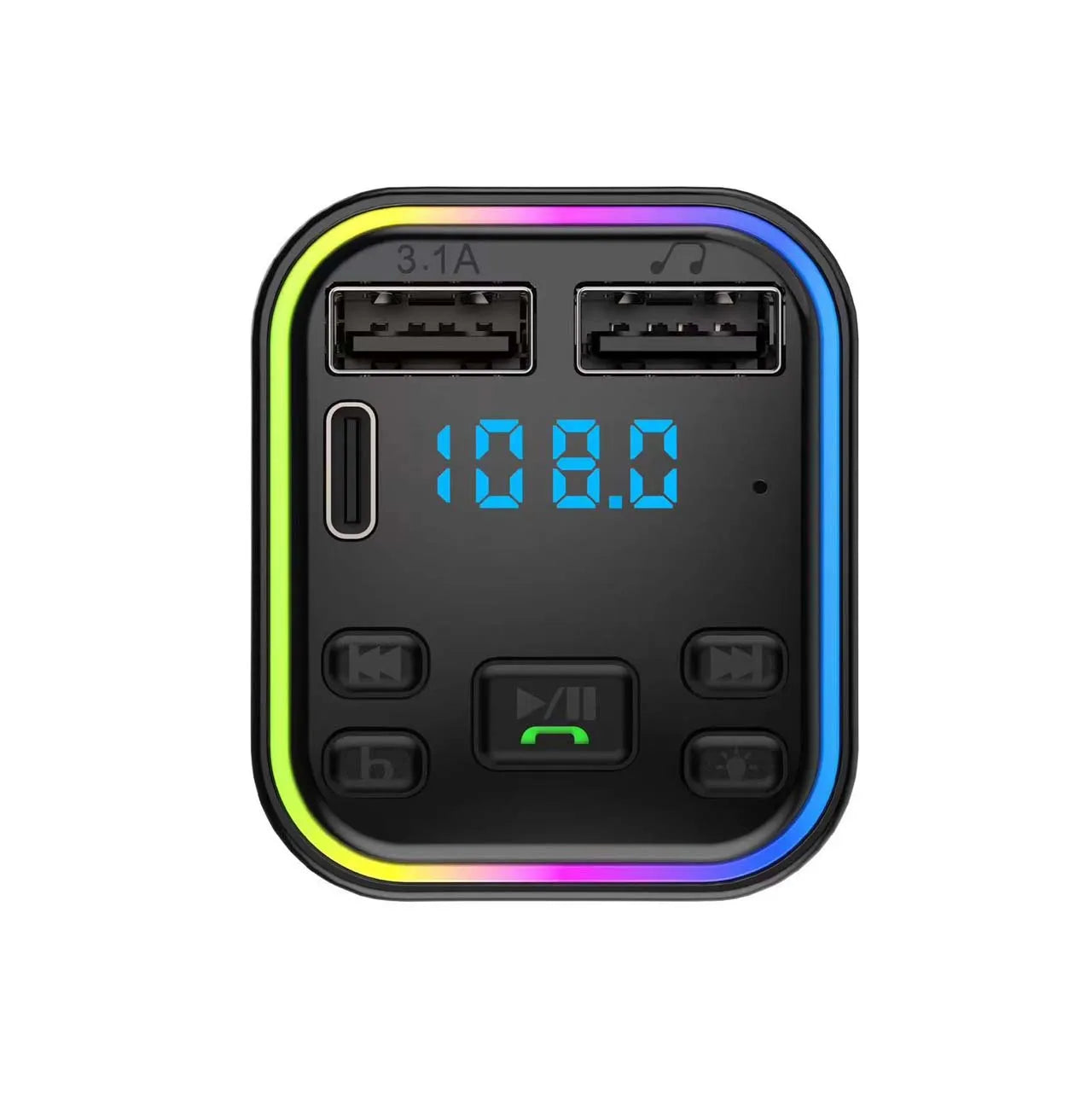 MP3 وشاحن – جهاز 3×1 للسيارة