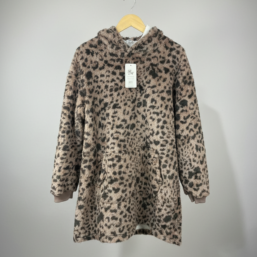 هودي ستاتي تايغر OVERSIZE مبطن فرو