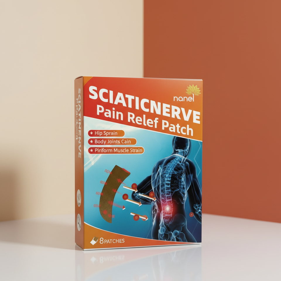لصقات عدد ٨ لصقات"Sciatic Nerve" لتخفيف الآلام