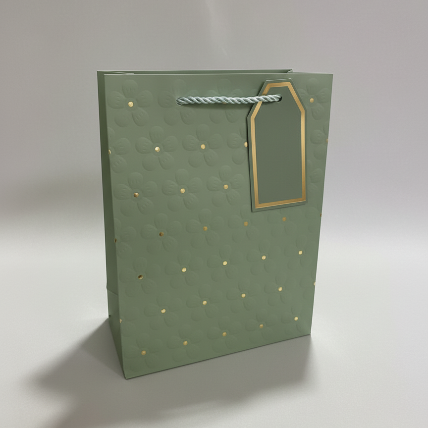 كيس هدايا ورق مقوى-عدة الوان ونقشات