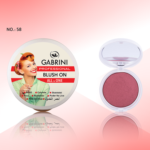 GABRINI احمر خدود بلاش أون