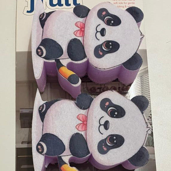 اسفنجات تنظيف على شكل حيوانات (عدد3)