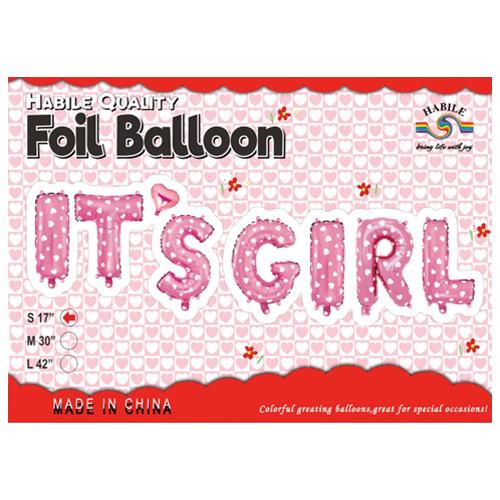 "It's a Girl" بالونات