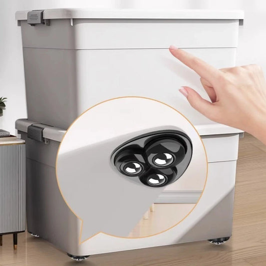 عجلات لاصقة صغيرة 360° لتحريك الاغراض- عدد ٤ عجلات