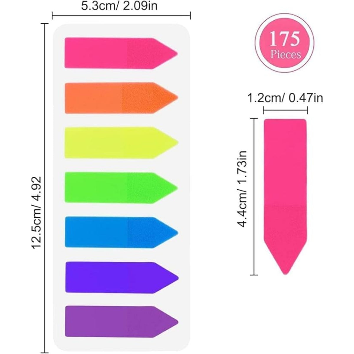 مجموعة ستيكي نوتس ملونه -لتعليم الصفحات
