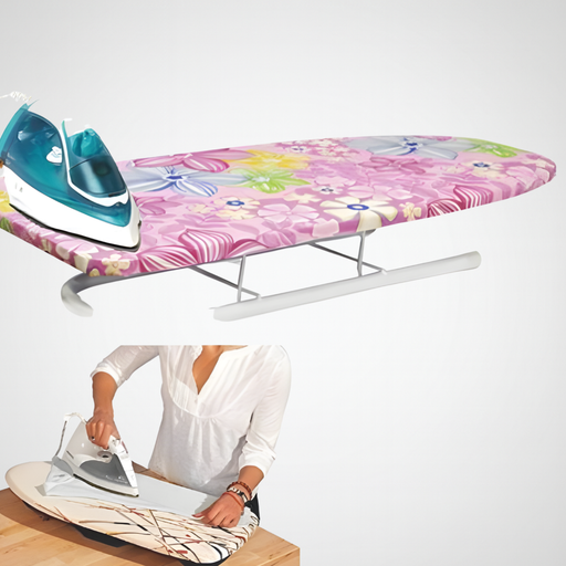 طاولة كوي صغيرة محمولة وقابلة للطي