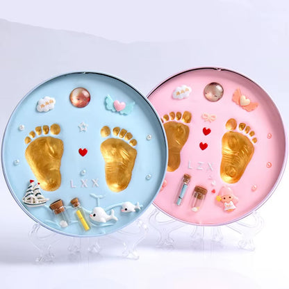 طقم بصمة يد وقدم الطفل – Baby Hand & Foot Print Kit