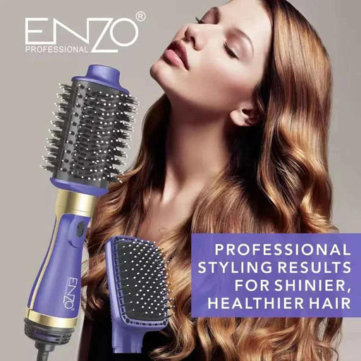 فرشاة تصفيف شعر هوائية 2×1 – ENZO Pro Signature