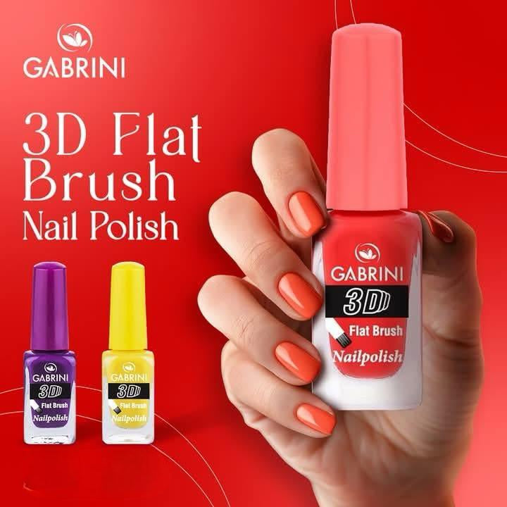 مناكير Gabrini 3D Flat Brush