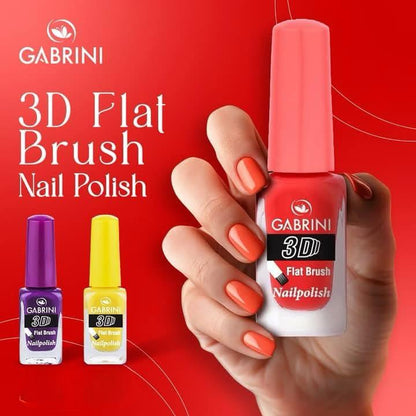 مناكير Gabrini 3D Flat Brush