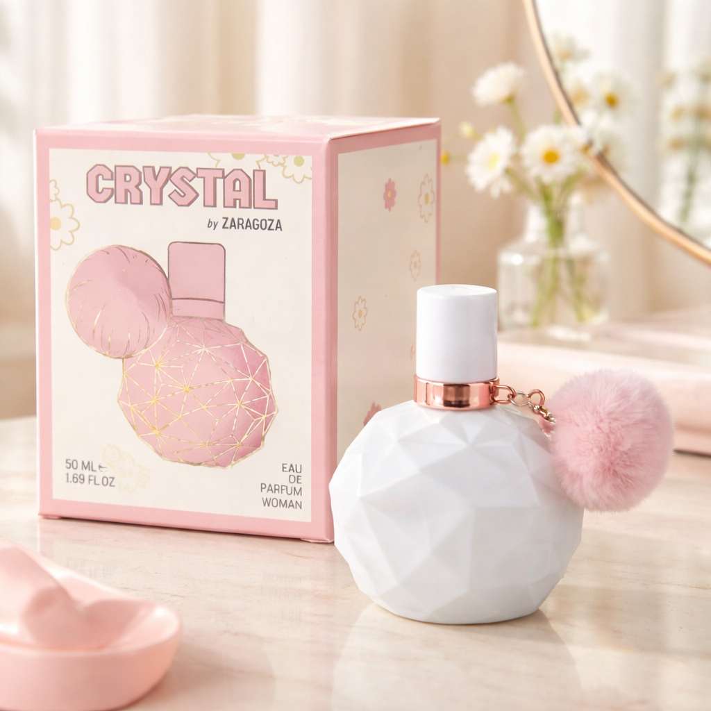 عطر كريستال 50مل من ZARAGOZA – سحر الأنوثة