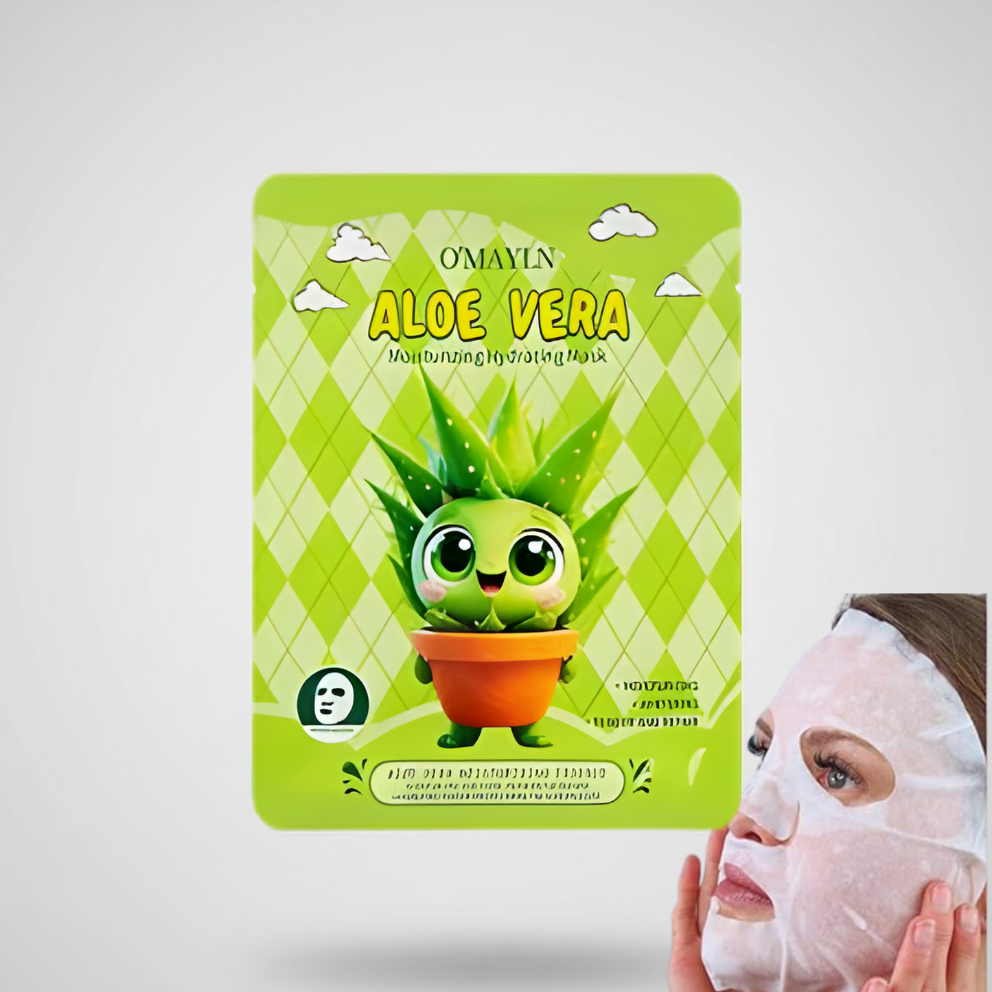 ماسك وجه بالألوفيرا المرطب – Aloe Vera Sheet Mask
