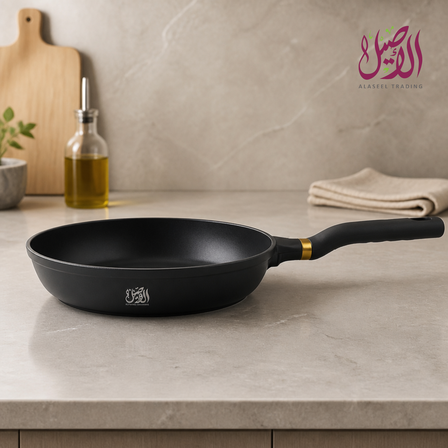 قلاية جرانيت - الاصيل- غير لاصقة 24 سم