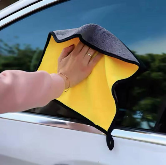ممسحة تنظيف فايبر مزدوجة الطبقة