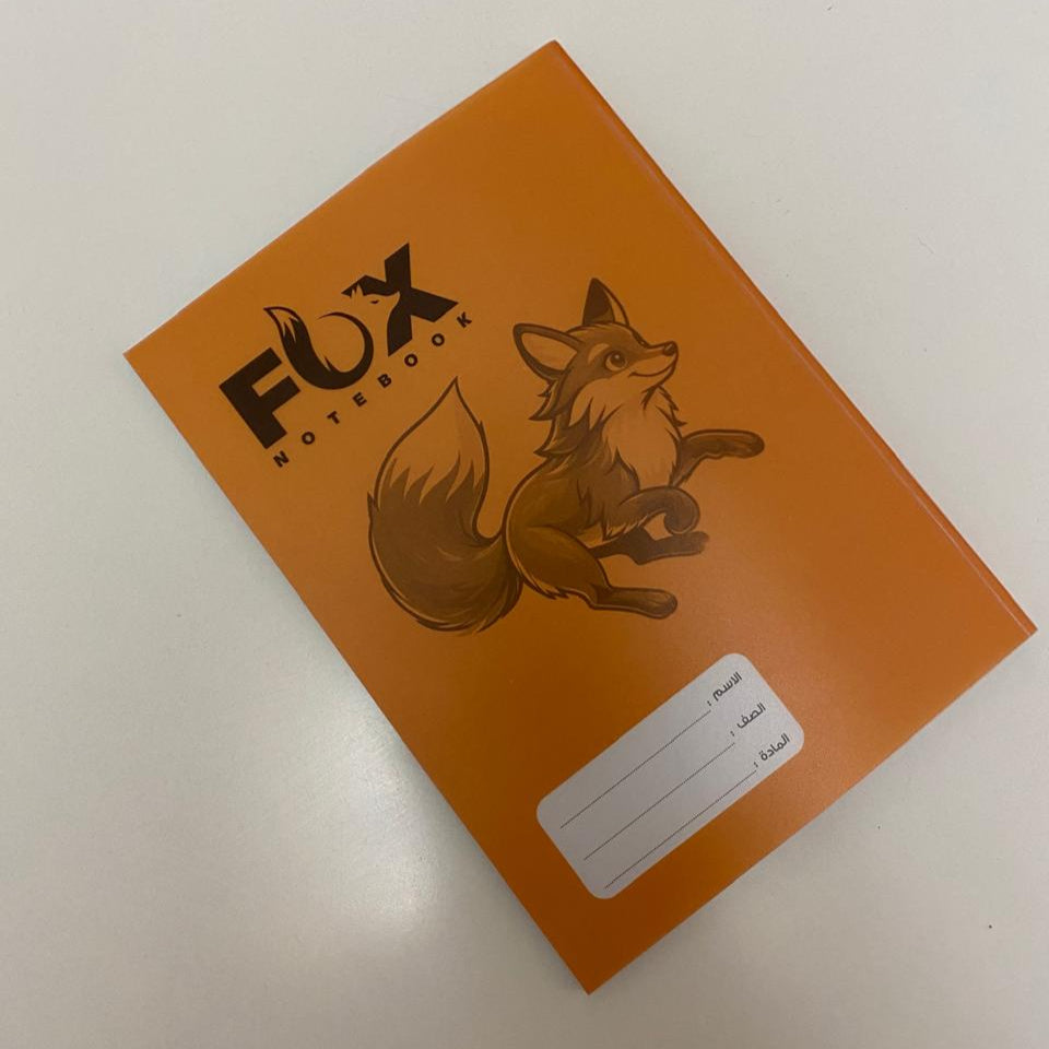 دفتر ٦٠ ورقة - FOX تسطير عربي