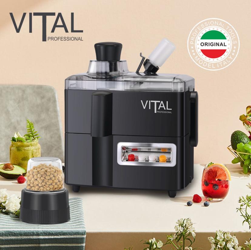 (VITAL PROFESSIONAL 1600 WATT)محضرة طعام 4 ب 1