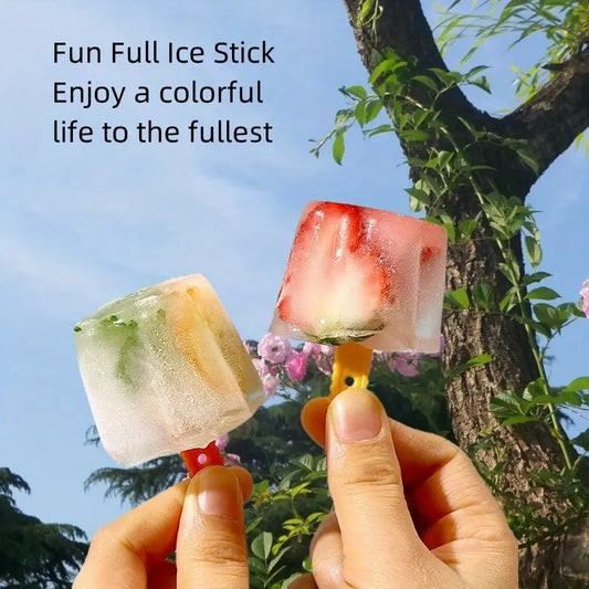 قوالب آيس كريم سيليكون (٤ قطع)