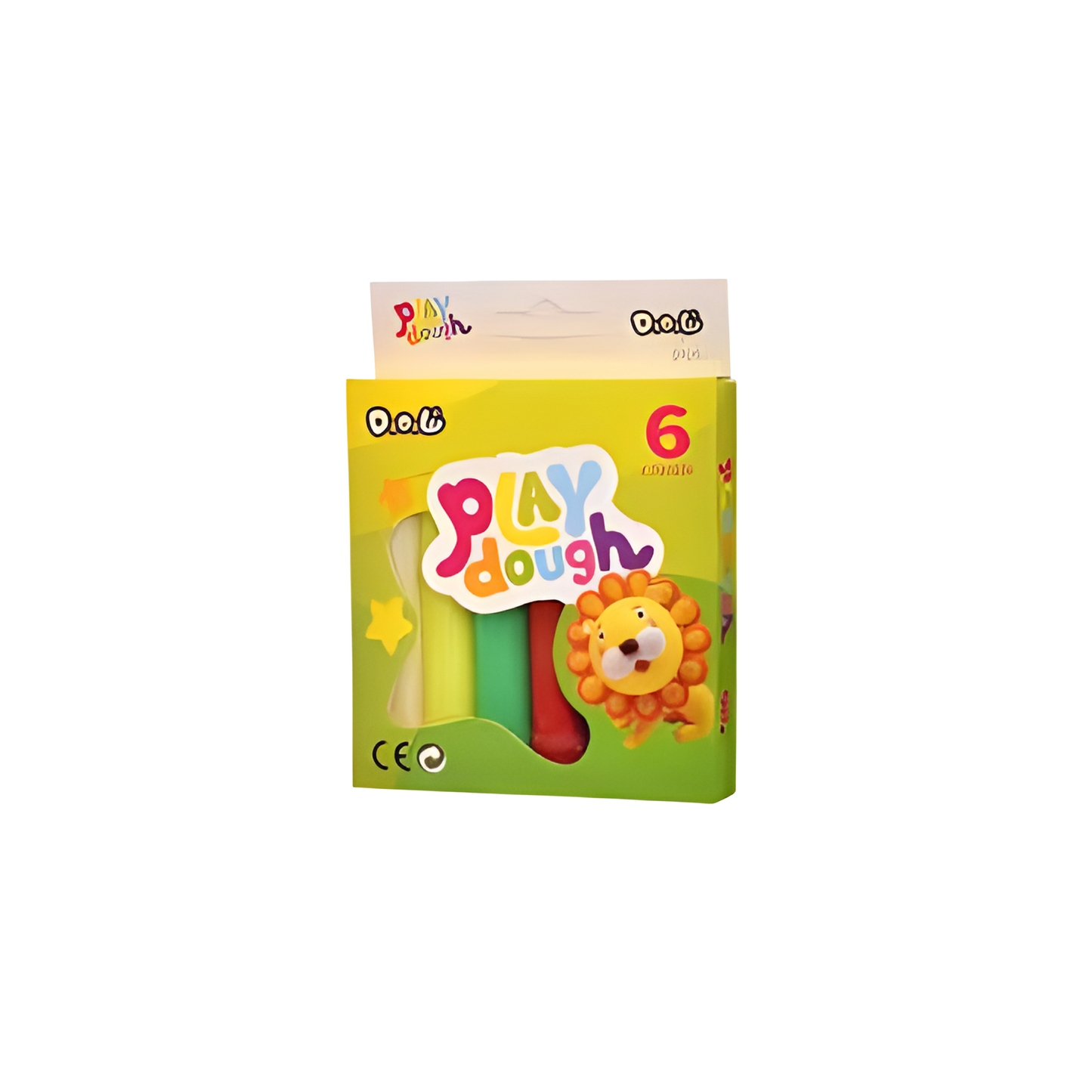 معجون ملون صغير للأطفال (6 ألوان)