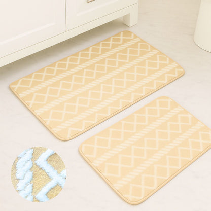 طقم دعاسة حمام من قطعتين - خامة ممتازه