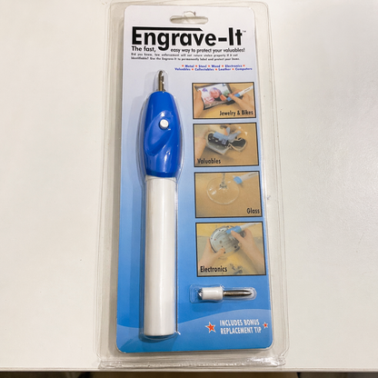 قلم نقش كهربائي Engrave-It للحفر على الأسطح