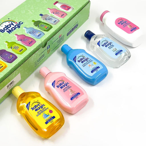 طقم Baby Magic للعناية بالطفل – 5 قطع (250 مل)