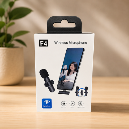 ميكروفون لاسلكي F4  مدخل Lightning
