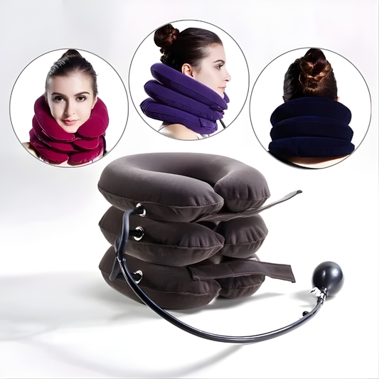 وسادة شد الرقبه- القابله للنفخ