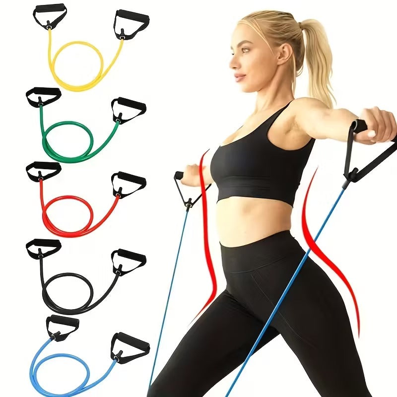 طقم مطات مقاومة خماسي مع مسكات وحقيبة