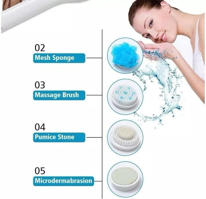فرشاة سبا دوّارة للجسم – Spin Spa Spinning Spa Brush