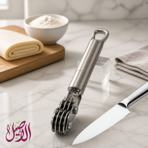 مسن سكاكين ستانلس ستيل يدوي احترافي  - ماركة الأصيل