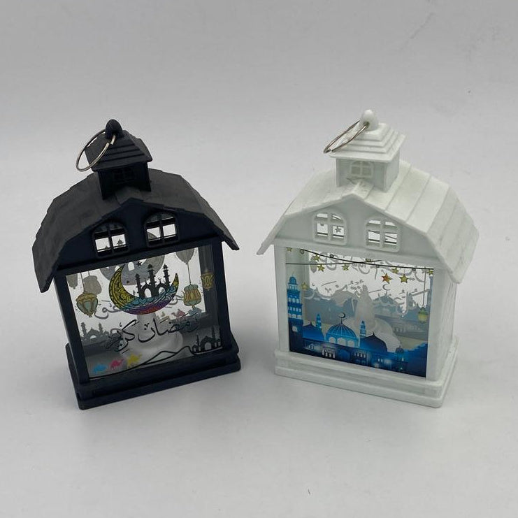 فانوس رمضان ديكوري بشكل بيت